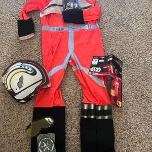 Disney Star Wars X-Wing Fighter Pilot Costume in Orange